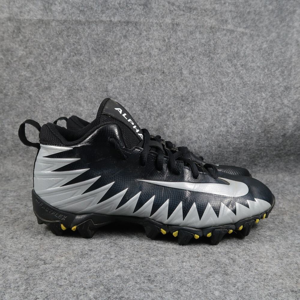 Nike Shoes Big Kids 6 Football Cleats Alpha Menace Shark Mid Lace Up Youth Sport